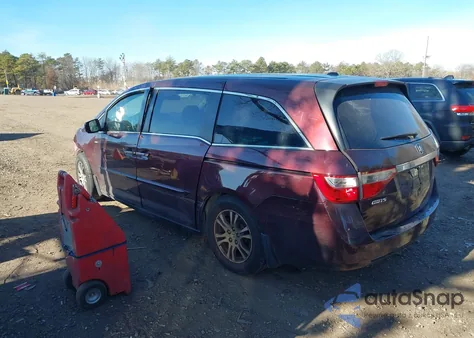 2012 Honda Odyssey Ex-L z USA, uszkodzony, nr VIN 5FNRL5H66CB045938